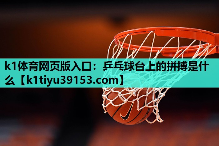 乒乓球台上的拼搏是什么